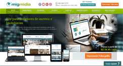 Desktop Screenshot of migmidia.com.br